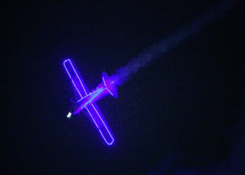 Espectáculo aéreo en Guatemala