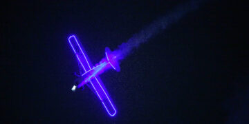 Espectáculo aéreo en Guatemala