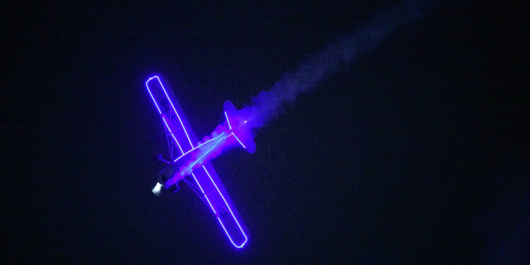 Espectáculo aéreo en Guatemala