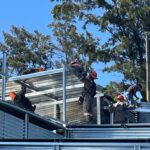 Soldados cumplen plazo para entregar construcción de viviendas en zona 21
