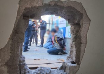 Capturan a cuatro personas señaladas de robo en una droguería