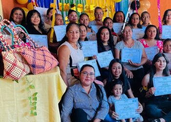 Vecinas de Barberena culminan formación y certifican sus capacidades