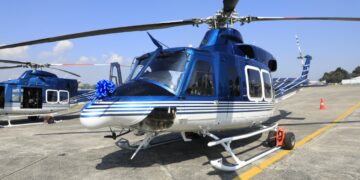 Presentan nuevos helicópteros Subaru Bell 412EPX