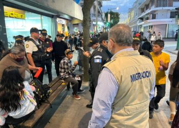 Efectúan operativo de seguridad en la zona 1