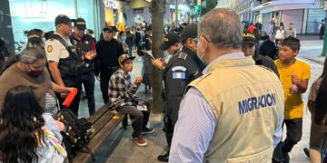 Efectúan operativo de seguridad en la zona 1