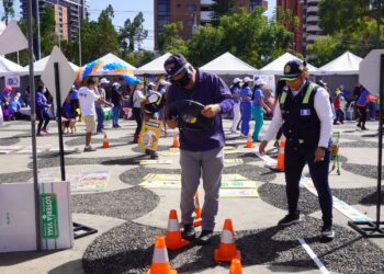 Campaña de seguridad vial.