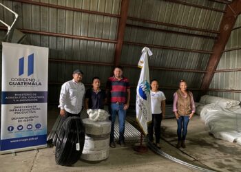 Promueven instalación de sistemas de riego en Petén