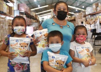 Alimento Complementario garantiza la correcta nutrición de los niños guatemaltecos. /Foto: DCA