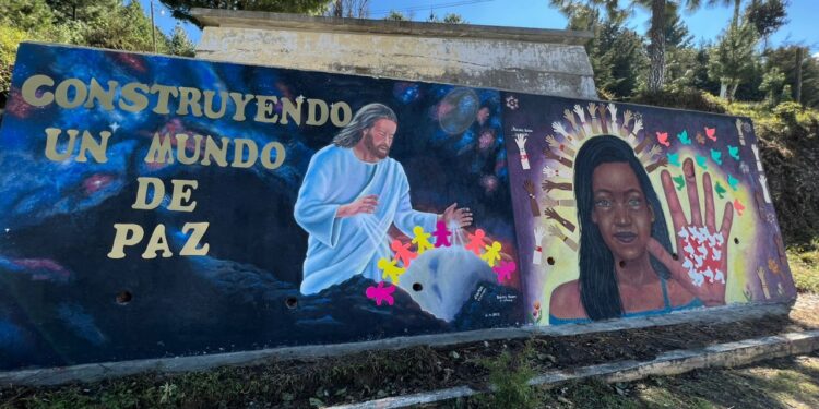 Desarrollan concurso de murales para promover cultura de paz en San Marcos
