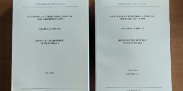 PARA CORREGIR Guatemala presenta ante la CIJ su réplica dentro del litigio Reclamo Territorial, Insular y Marítimo