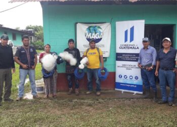 Benefician a agricultores con insumos para proyectos