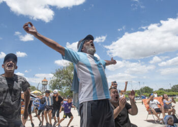 Argentinos celebran en diversas partes del mundo