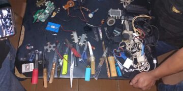 Localizan objetos ilícitos en centro de detención preventiva El Boquerón