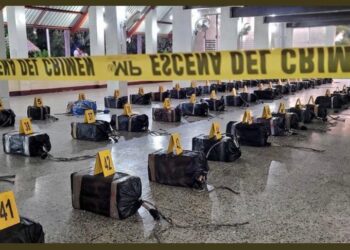 Llevan a cabo análisis de paquetes de posible droga incautados en semisumergible