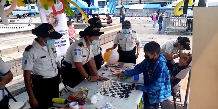 Las actividades de prevención del delito incluyen actividades lúdicas.