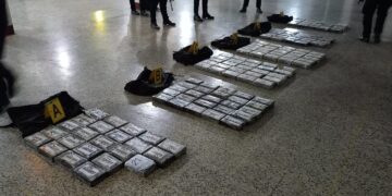 Los paquetes fueron encontrados en el Puerto Quetzal, Escuintla.