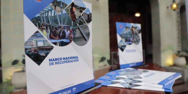 Presentación de actualización del Marco Nacional de Recuperación. /Foto: Noé Pérez