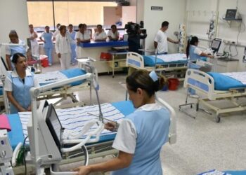 Personal de Hospital San Juan de Dios.