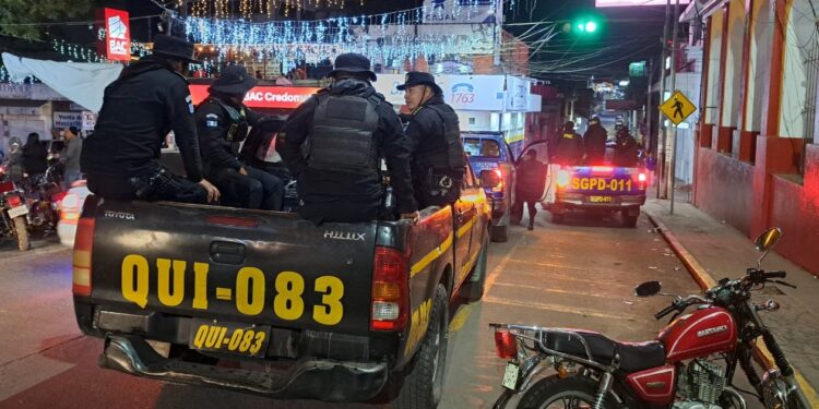 Fuerzas de seguridad desarrollan operativos en Quiché