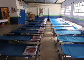 Conred ha habilitado albergues para la asistencia a los guatemaltecos. /Foto: Conred