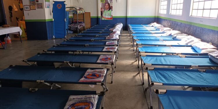 Conred ha habilitado albergues para la asistencia a los guatemaltecos. /Foto: Conred