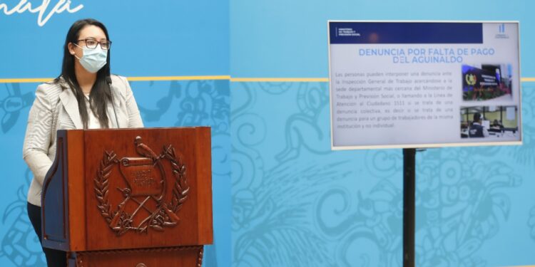 Informan sobre proceso de inspección del pago del aguinaldo