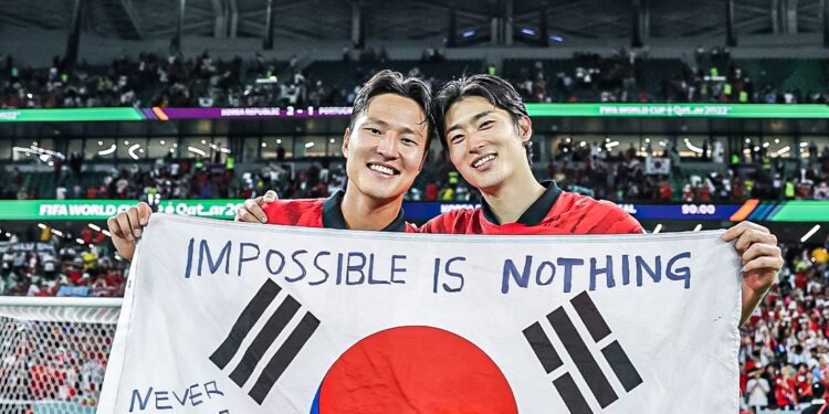 Catar 2022: República de Corea sorprende y de paso manda a casa a Uruguay