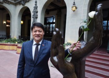 Embajador de la República de China (Taiwán), Li-Cheng Cheng, nombrado Mensajero de la paz