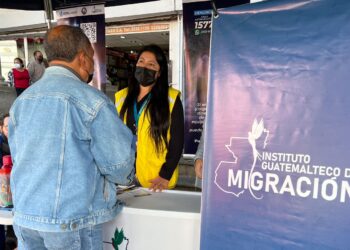 Espacio de atención promueve el retorno voluntario. /Foto: IGM