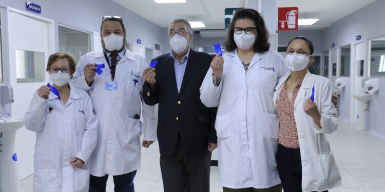 Remozamiento en hospital infantil de infectología y rehabilitación. /Foto: Marvin García