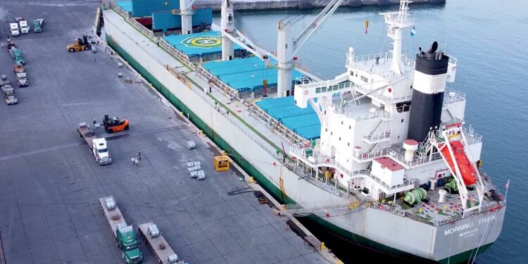 Dan a conocer los resultados del año en materia portuaria