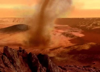 Sonido de remolino de polvo en Marte es grabado por primera vez