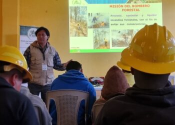 Buscan disminuir incendios forestales en San Juan Comalapa