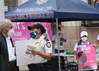 Agentes de la PNC mantienen acciones para prevenir hechos de violencia.