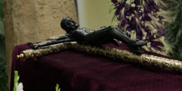 Connacionales celebran al Cristo Negro en Nueva York