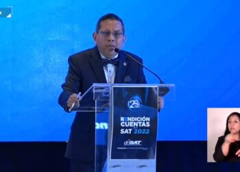 El superintendente de Administración Tributaria (SAT), Marco Livio Díaz,