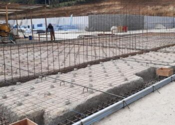 UCEE avanza en construcción de escuela Bicentenario en Santa Rosa