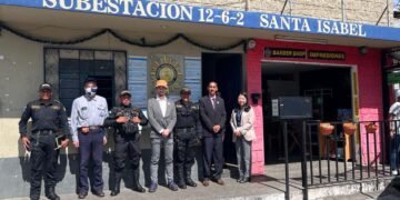 Supervisan avances del proyecto Policía Comunitaria Fase II