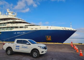 Ingresa primer crucero de turistas en Izabal