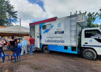 Unidades móviles del MSPAS.