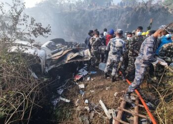 Accidente en Nepal contabiliza 68 personas fallecidas hasta el momento. /Foto: EFE