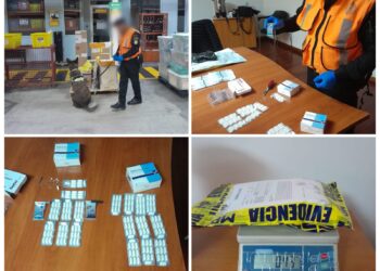 Localizan droga en bodega del Aeropuerto La Aurora