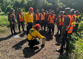 Más de 400 soldados se capacitan para control de incendios forestales