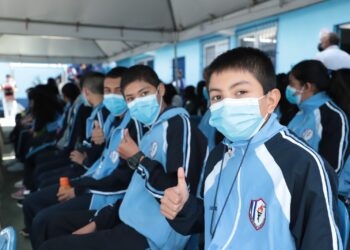 Alumnos y docentes deberán cumplir con medidas para la prevención de contagios. /Foto: Mineduc