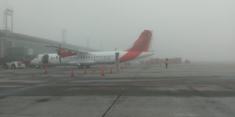 Aeropuerto en alerta verde debido a condiciones del clima