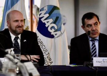 Autoridades abordaron temas para el apoyo al sector agrícola. /Foto: Embajada de Estados Unidos en Guatemala