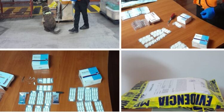 Cerca de 15 kilogramos de metanfetamina decomisada en enero