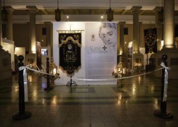 Exposición en honor a la Virgen de Soledad de Santo Domingo. /Foto: MCD