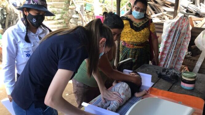 Acciones de seguridad alimentaria. /Foto: SESAN