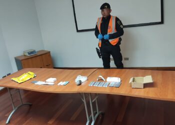 Decomisan metanfetamina en bodega de exportación en zona 13